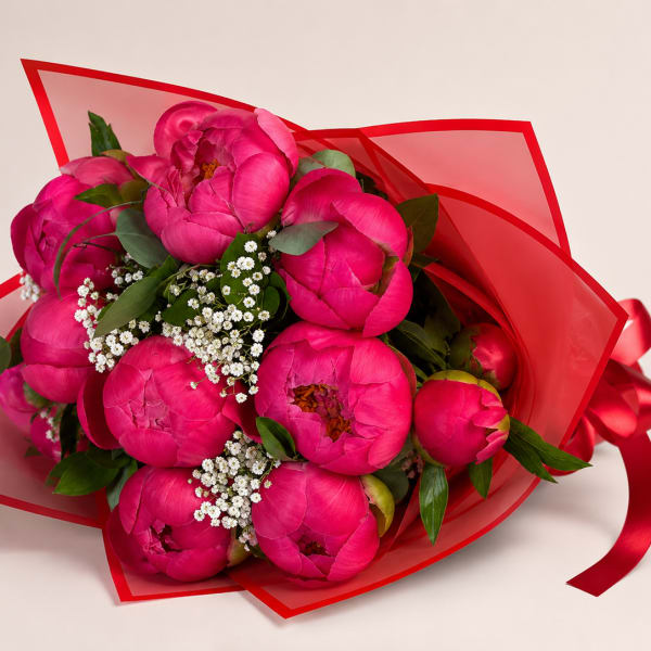 Peony Kiss Bouquet