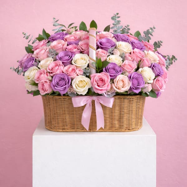 Mom Large Colorful Basket