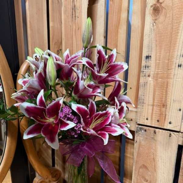 Lilies, Lilies, Pink Lilies!
