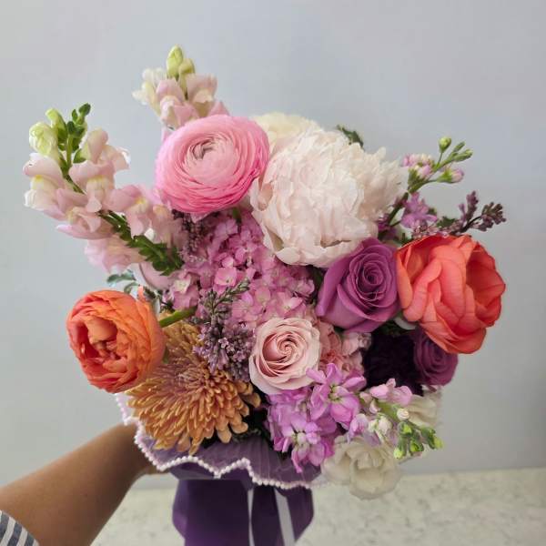 Lavender Rosé Bouquet - Mother's Day