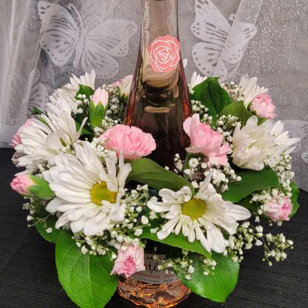 Whimsy wine bottle