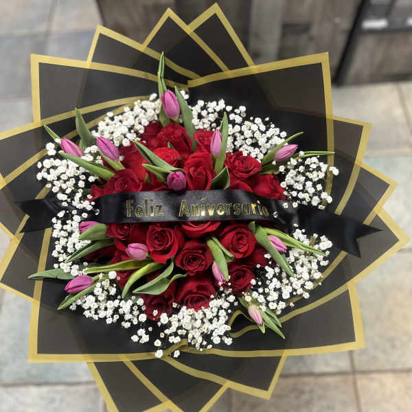 TULIPS+ROSES BUCHON
