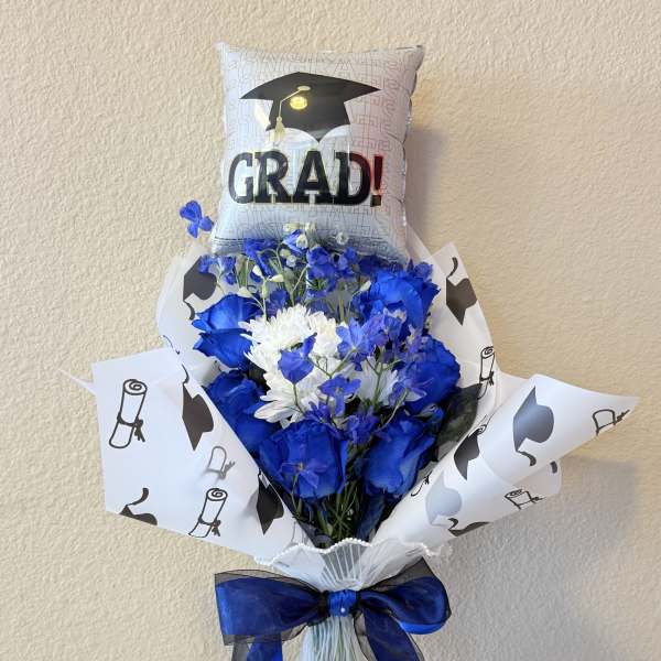 Blue Legacy Graduations Bouquet