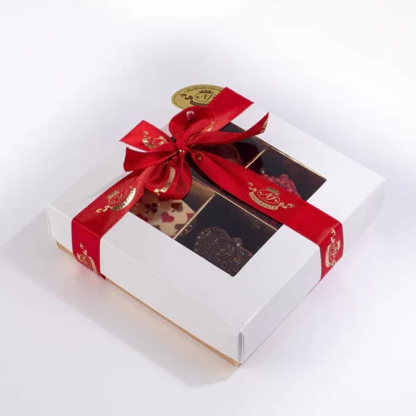AJ Chocolate House 4pc Window box