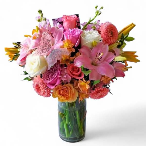 Haddonfield Pastel Rose Bouquet