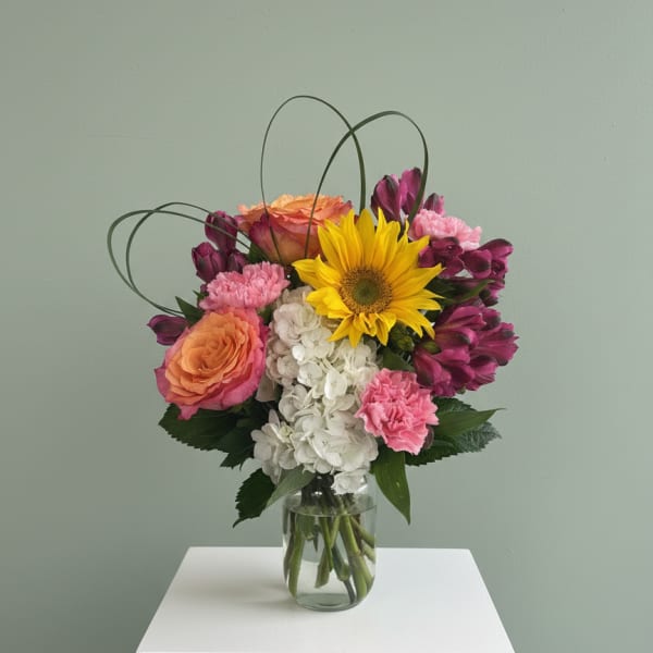 Mason Jar for Mom- Bright
