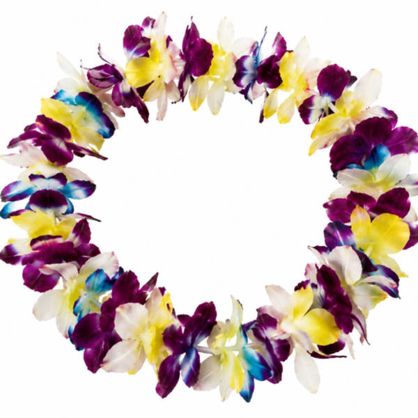 Single Multi Color Lei