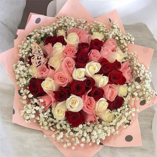 Trio Colors Bouquet