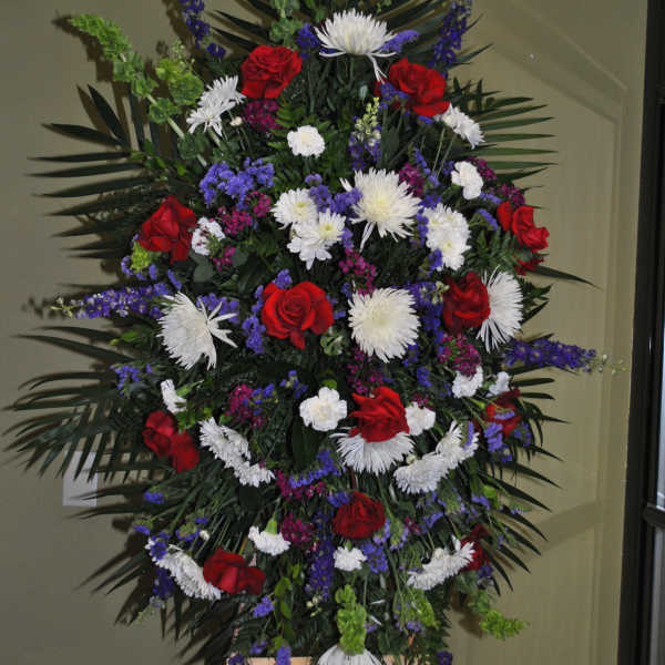 sympathy standing spray