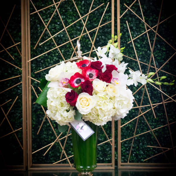 Elegant Keepsake Container Arrangment