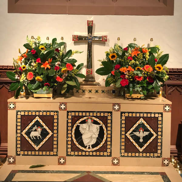 Church focal point.