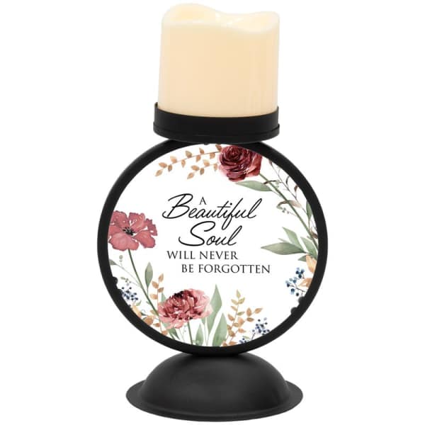 "Beautiful Soul" Candle Holder