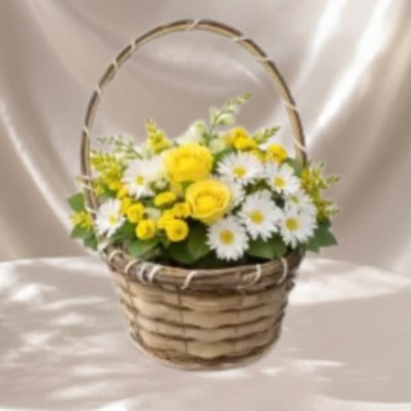 Sunshine Daisy Basket