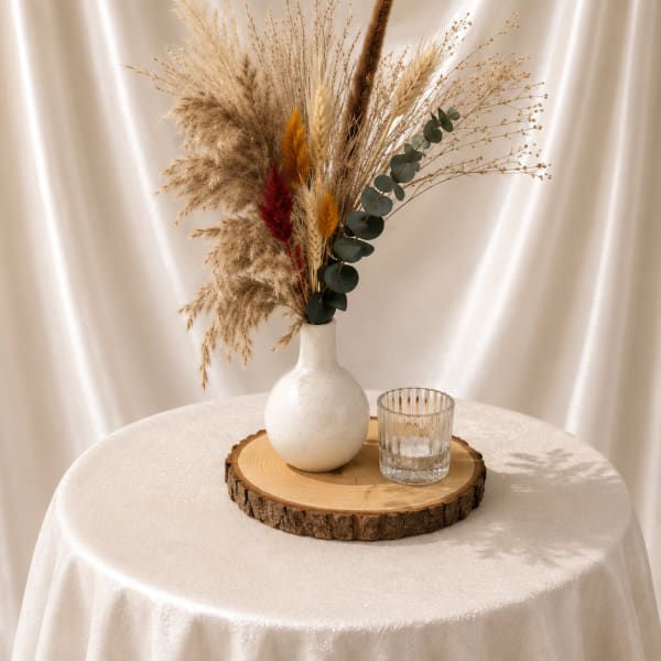 Rustic Pampas & Eucalyptus Set