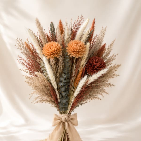 Boho Pampas Bridal Bouquet