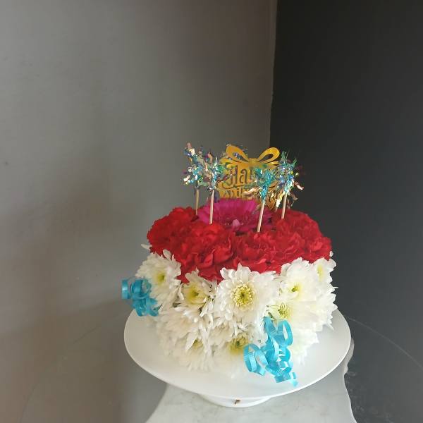 Blooming Birthday Cake