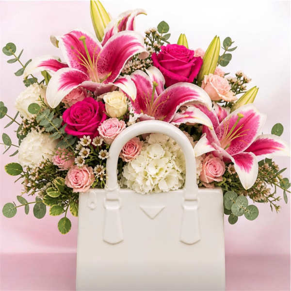 Elegant Bloom Purse