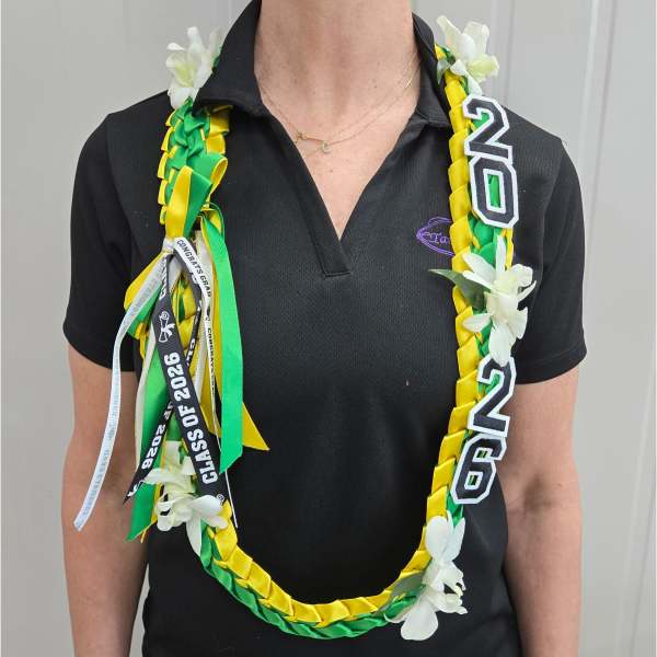 SCC and Horizon Ribbon/ Orchid Lei