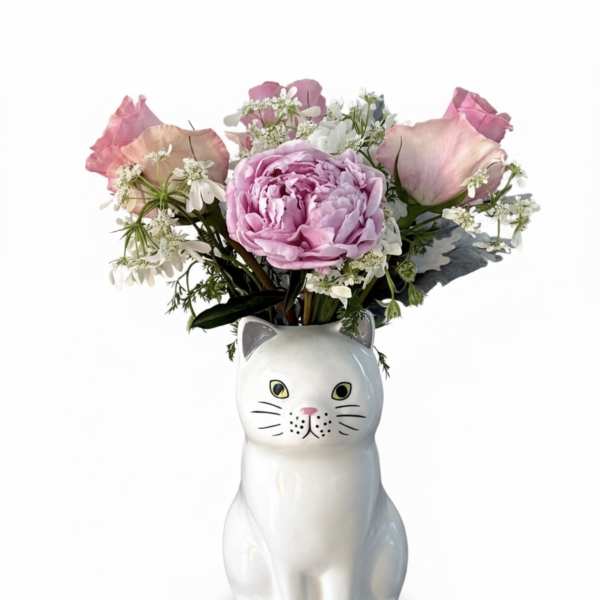 Meow and Forever Sweet Kitten Arrangement