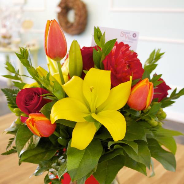 Roses, Tulips & Lilies
