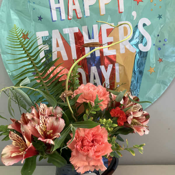 Fathers Day Mug and Balloon