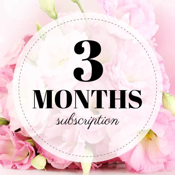 Monthly Flower Delivery - 3 Months