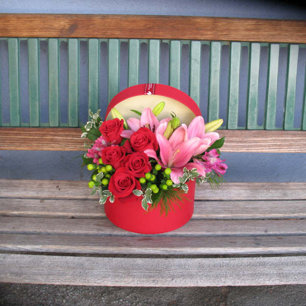 Roses in box #16