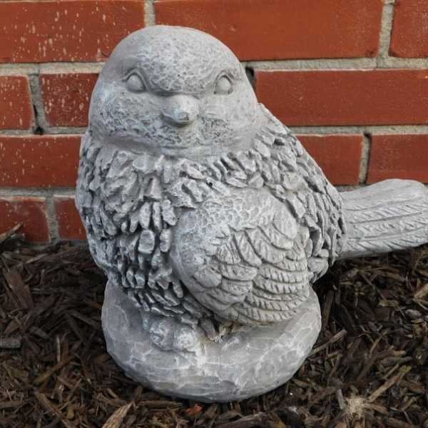 FAT BIRD Cement Statue