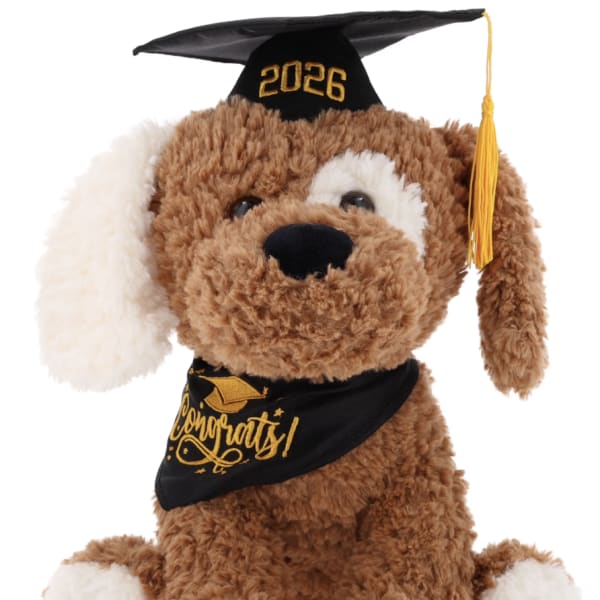 Congrats 2026 Dog Plush