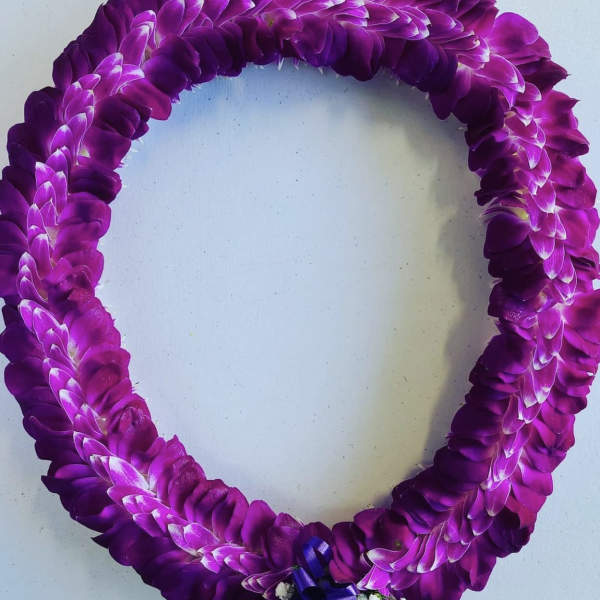 Handmade Orchid Lei (OAHU ONLY)