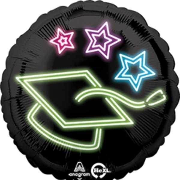Neon Sign Graduation Mylar
