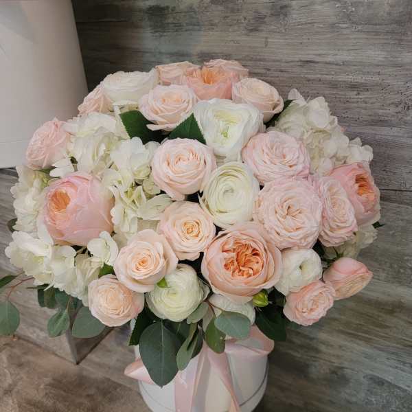 Soft box flowers