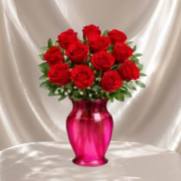 Fuchsia Romance Roses