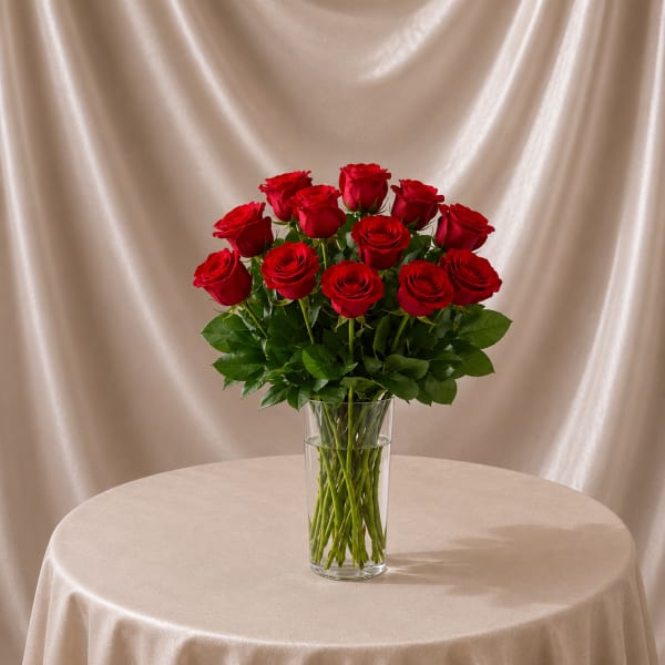 Timeless Red Rose Elegance