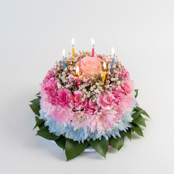 Designer's Choice Floral Cake