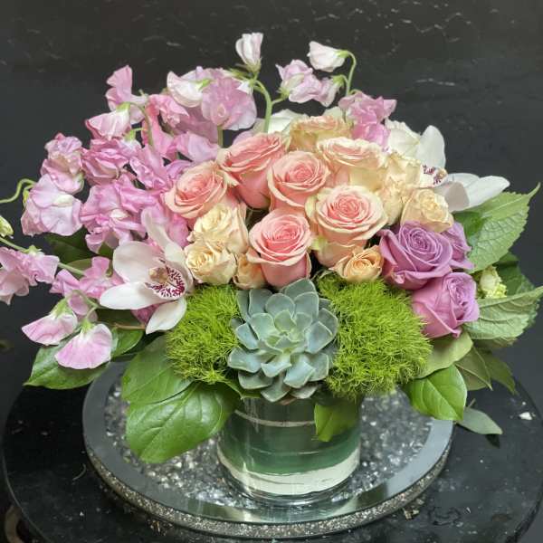 Charming Sweet Pea Bouquet