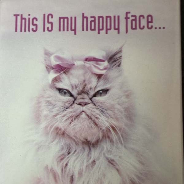 This is my happy face magnet.