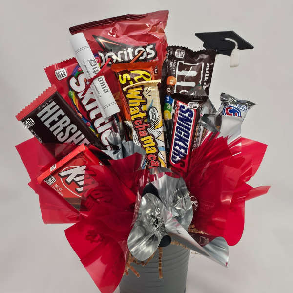 South Mont High School Grauation Candy Basket