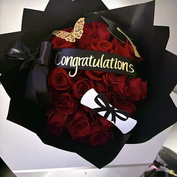 Bouquet for graduation