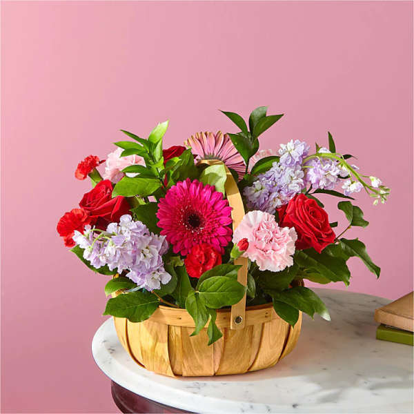 PINK PICNIC BASKET