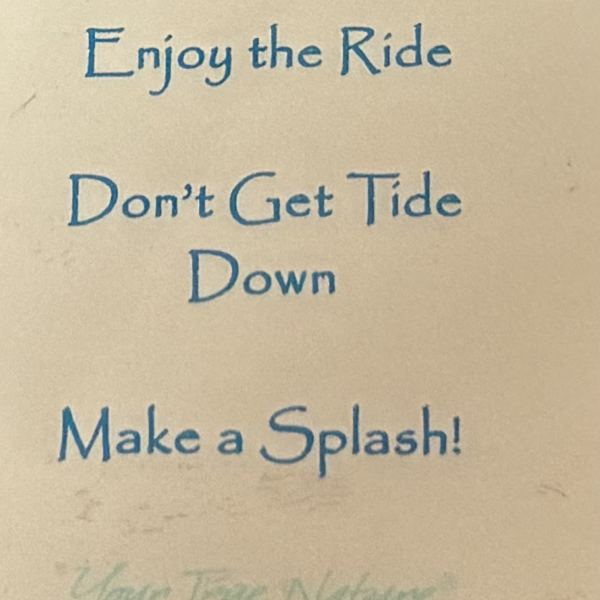 Advice From A Wave Bookmark.