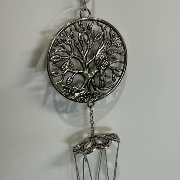 MIni Tree of Life With Cardinal Wind Chime