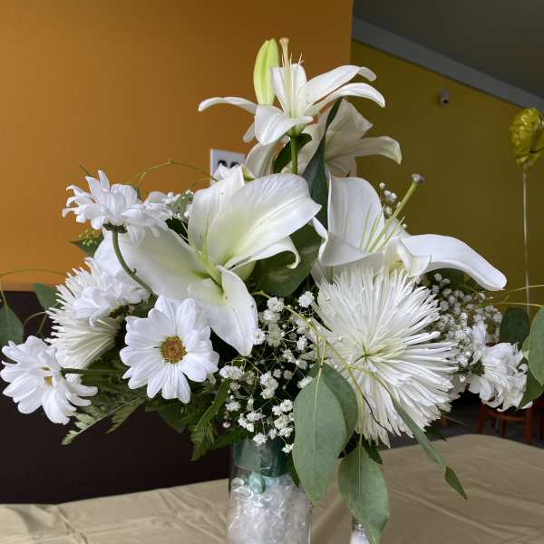 Blanco florecer