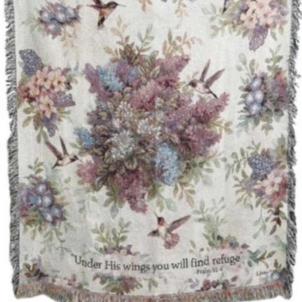 Whisper Wings Tapestry Throw