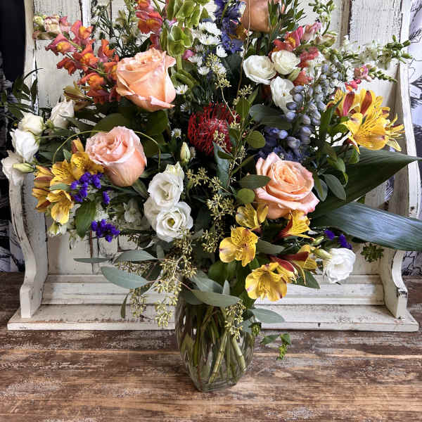 Mixed Seasonal Vase