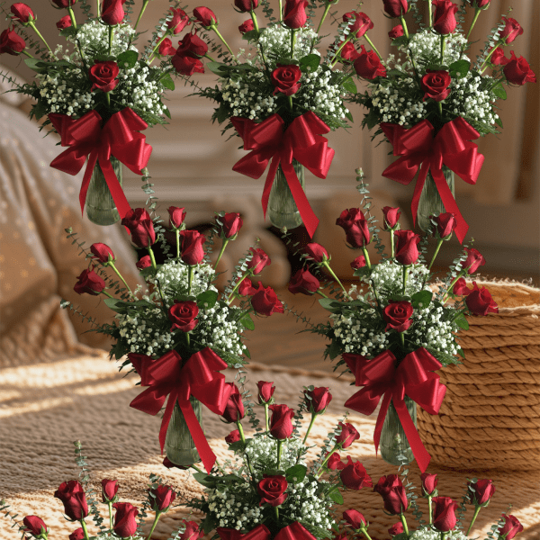 100 roses!