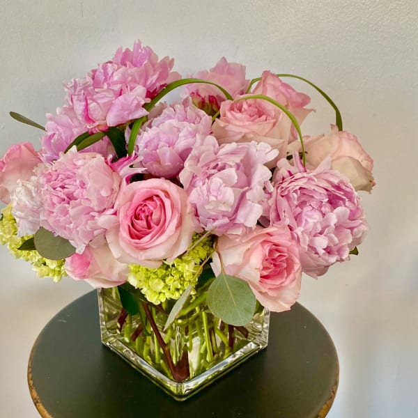 Peonies and Roses