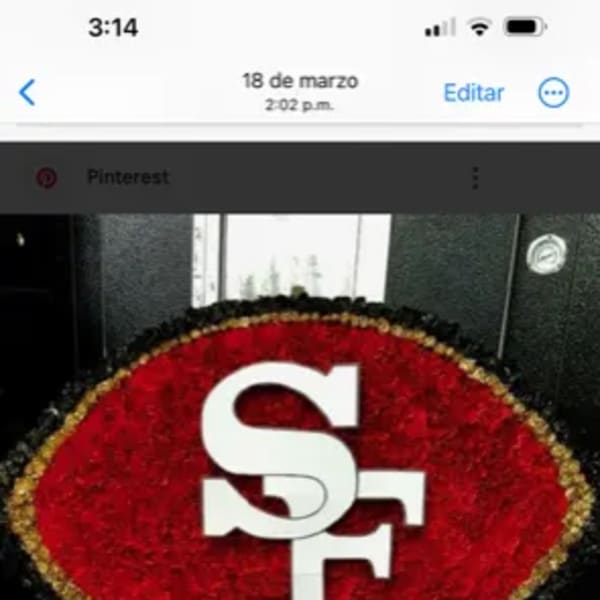 49ers Funeral Stand