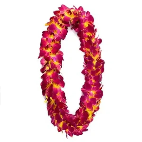 Double USC colors Lei