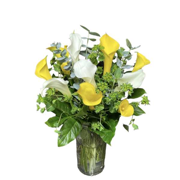 Lovely calla lilies